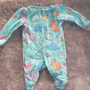 Adorable baby girl sleeper